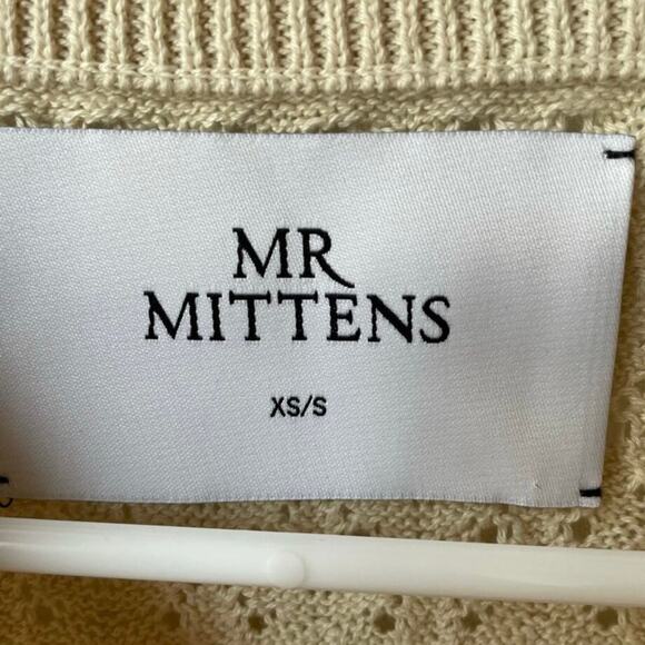 I Love Mr. Mittens Sweater Pant Matching Set Cream - Picture 4 of 6